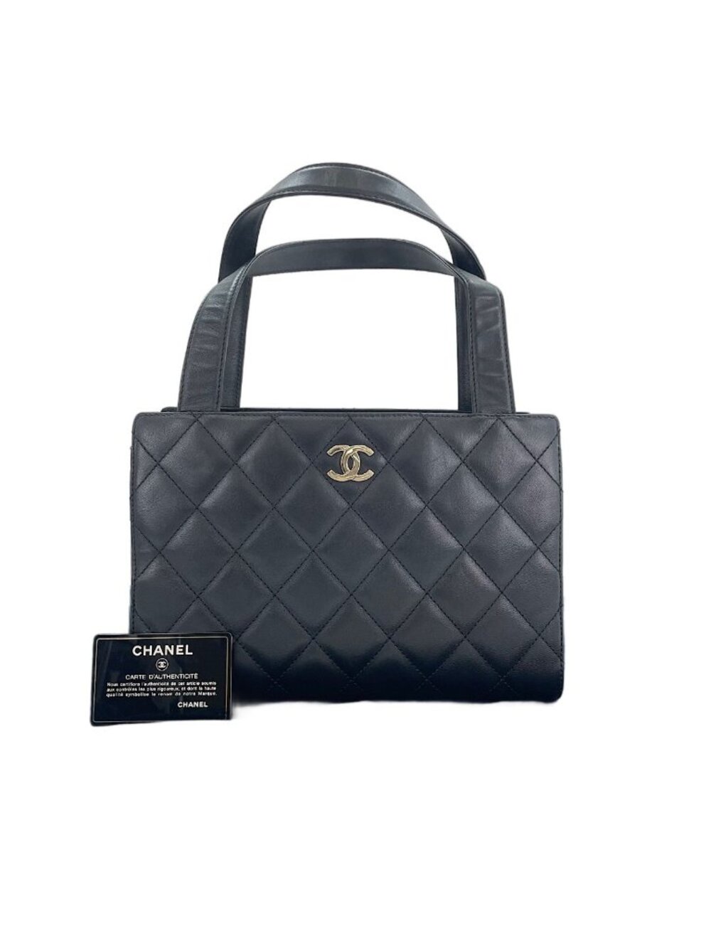 Chanel Handbag Quilted Black
